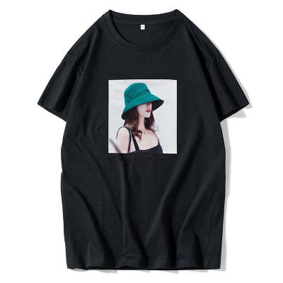 China Anti-wrinkle Factory Direct Selling High Quality Women's T-shirts Personality Customizable Casual O-neck Short Sleeve Women's T-shirt for sale