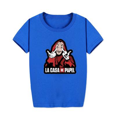 China Fashion Breathable Style Cool Cartoon Pattern Printed Kids T-shirt For Boys Quality Causal Loose Soft T-shirt for sale