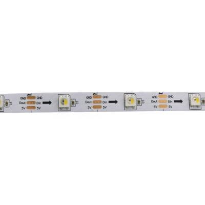 China Intelligent LANDSCAPE Pixel Control Individually Led Rope Lights 5V 30leds 12W/M Waterproof ws2812b SK6812 RGBW LED Strip Light for sale