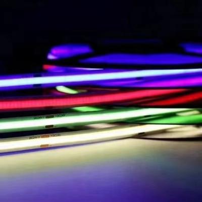 China New LANDSCAPE COB Full Color Commercial Dream RGBW Led Rope DC12V 24V Smart RGB COB LED Strip Light Sets Accessible for sale