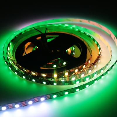 China New LANDSCAPE data transmission bluetooth dual digital wifi dc5v smd5050 led rope light HD107S cuttable programmable RGB led strips for sale