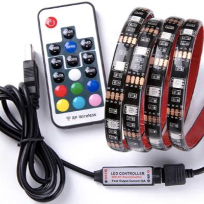 China Factory Wholesale LANDSCAPE TV 5050SMD Rear Lighting 30Leds RGB USB 5V Waterproof Laptop Led Strip for sale