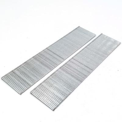 China Flat 16 Gauge Straight T Type Finish Nails for sale