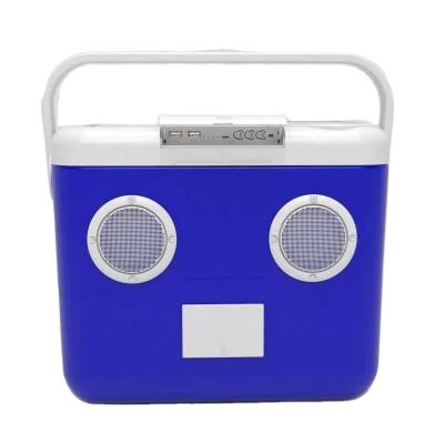 China 15L wireless bluetooth solar speaker portable insulated cooler box for sale