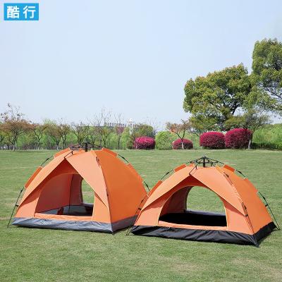 China Portable Outdoor Full Automatic Spring Camping Tent Two-Three-Four People Tent Sunscreen Quick Open Camping Tent for sale