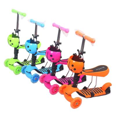 China PU Snap Wheel Children Swing Car Kids Baby Scooter for sale