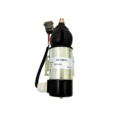 China 24V Metal Shut Off Solenoid Valve Fuel OE52318 for sale