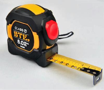 China 3M 5M 7.5M good quality portable steel tape measure tape measure ABS shell+TPR ruler encapsulation suitable for home for sale