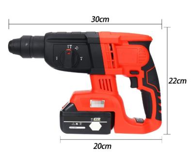 China Mini Electric Hand Drill Wireless Electric Hammer Pick Easy-to-use and Accurate Household High Power Cordless Hammer Brushless Power Drills for sale