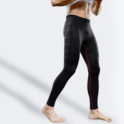 China New Men's Breathable Seamless Lightweight Elastic Compression Fitness Running Tights for sale