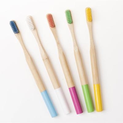 China Wholesale 100% Disposable Natural Biodegradable Eco-Friendly Soft Bamboo Toothbrush For Hotel for sale