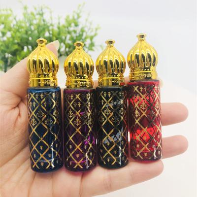 China Cosmetic Custom Round Essential Oil Bottles Roll On Bottles Colorful Deodorant Roll Containers With PP Ball for sale