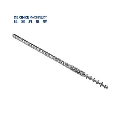 China Building material stores manufacturer Hot sale nitrided bimetallic screw and barrel for extruder machine for sale