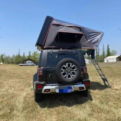 China New Design 4 Person 4wd Shell SUV Auto Car Aluminum Hard Roof Extended Type Top Tent For Camping for sale