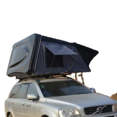 China Extended Type 2022 Top Auto Roof Tent Pickup Truck Fiberglass Shell Car Roof Top Tents Hard For Camping for sale