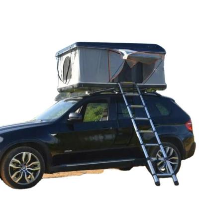 China Diagonal Tethering Type Car Top Roof Top Tent Outdoor Camping Solar Panel Hard Shell Tent for sale