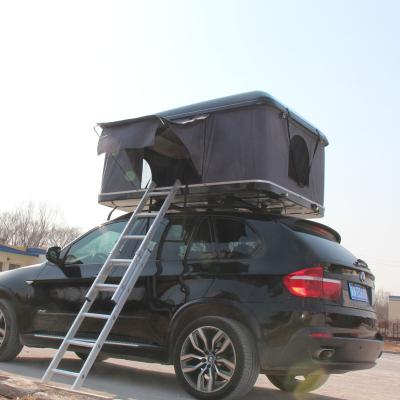 China Diagonal Tying Type 4wd Hard Shell Roof Top Tent Adventure Camper Van Rooftent SUV Outdoor Truck For Sale for sale