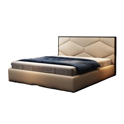 China Modern Furniture Soft Queen Size Bed Frame With Storage Te koop