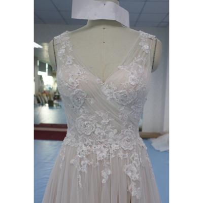 China Factory direct sales fashion breathable wedding dress Chinese wholesale cheap ladies bridal dress for sale