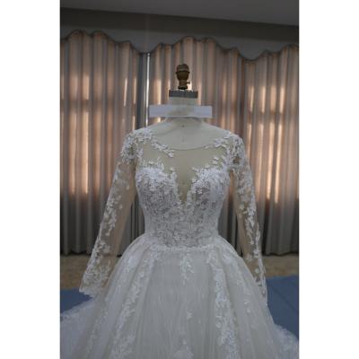 China Breathable Made in China 2022 Top Quality Lace Women Wedding Dress Bridal Dress for sale