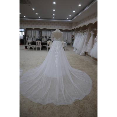 China Good Quality Breathable Wholesale Customized Latest Customized Bride Wedding Dresses for sale