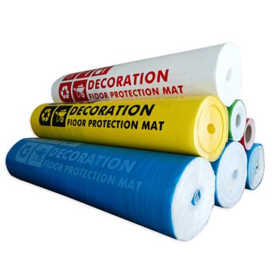 China Moisture-Proof Cotton Thickened Protective Ground Protective Film Disposable Nonwoven Ground Protective Film for sale