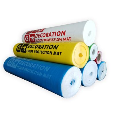 China New Moisture-proof Non-woven Fabric Opp Film Floor Protective Film 160g Woven Fabric And Cotton Non-woven Fabric for sale