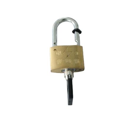 China Door Manufacturer Standard Professional Bump Thick Type Brass Padlock for sale