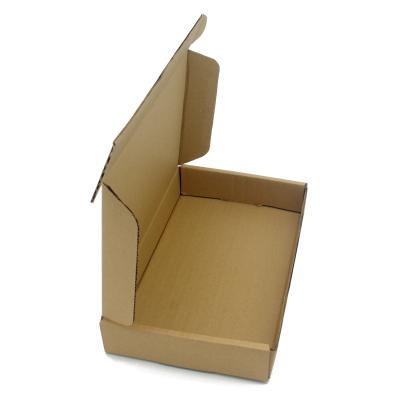 China Small Brown Corrugated Mailer Boxes Recyclable Shipping Cardboard For Packaging Small Business for sale