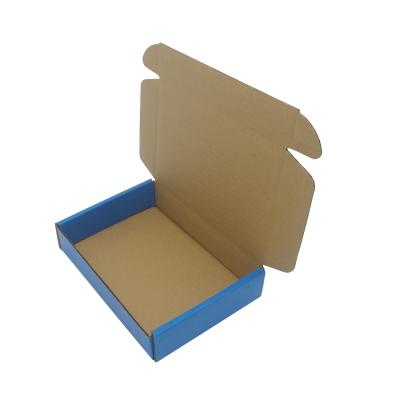 China Recyclable In Stock Quick Delivery Colorful Clothes Shoes Big Kraft Paper Box for sale