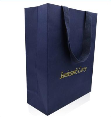 China High quality biodegradable 230gsm fine art paper material can be customized logo boutique gift shopping wholesale paper bag for sale