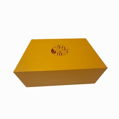 China Recyclable Elegant Luxury Packaging Food Grade Cardboard Tea Gift Box Eco Friendly Gift Box for sale