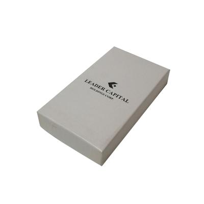 China Recyclable Custom Square White Cardboard Y Paper With Lid And Base Paper Gift Box For Packaging Box for sale