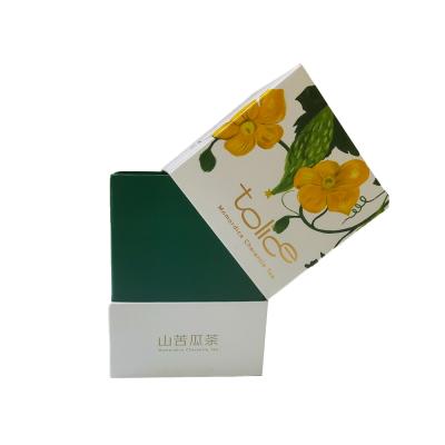 China Recyclable Custom Cardboard Tea Storage Packing Box Foldable Recyclable Gift Packing Box for sale