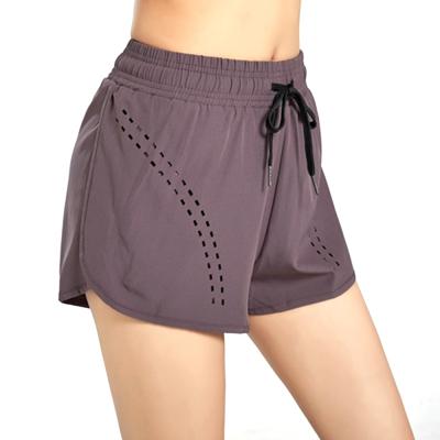 China QUICK DRY Women High Quality Casual Drawstring Polyester Sports Loose Shorts for sale