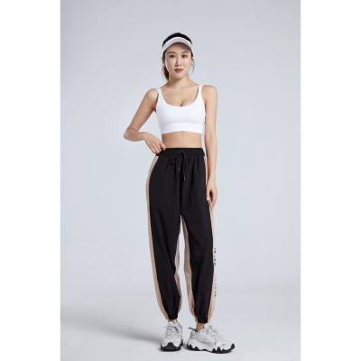 China Manufacturer Custom Casual Loose Fashion QUICK DRY Pants Breathable Womens Sports Pants for sale