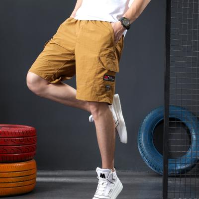 China Anti-wrinkle 2022 new style men slim fit short formal casual sports cargo shorts for men training basic running cargo shorts for sale