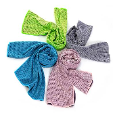 China Instant Relief koelhanddoeken Microfiber koelhanddoek voor Yoga Sport Lopen Gym Workout Camping Fitness Workout Te koop