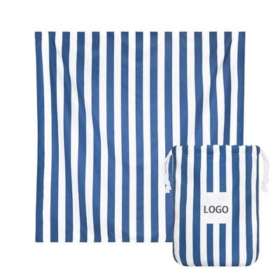 China Custom Oversized Quick Dry Lightweight Extra Large Microfiber Custom Beach Towel For Sports Beach Gym Viagens à venda