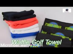 large golf tour towels magnetic custom microfiber sports golf fishing towel