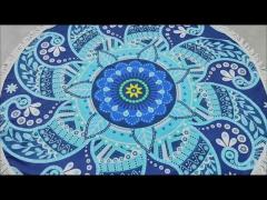 round beach towel