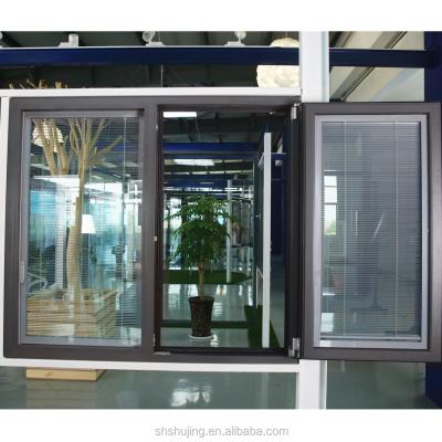 China Fixed Aluminum Double Glazed Windows With Profiles Commercial / Store Front Windows for sale