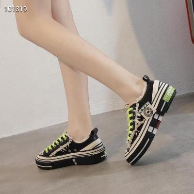 China 2021 Platform Sneakers Men Women Anti-Slip Breathable Shoes Spring New Female Causal Shoes for sale