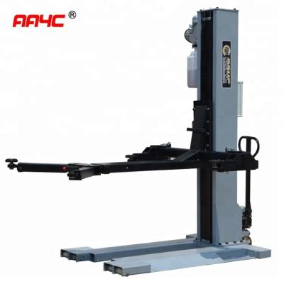 China Automatic Maintanence CE Certified Electric Pole Lift Movable 1 Version One Hydraulic Pole Lift 1 Pole Lift AASP-YY2.5E for sale