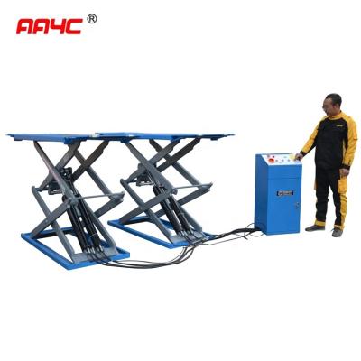 China cheap hydraulic scissor car lift 220v 3000kg for sale