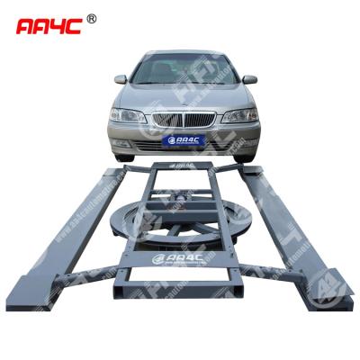 China Auto Rotary Platform AA4C Auto Rotary Platform 2T Capacity Auto Car Turntable Car Rotary Platform Single Portable Rotary Car Show for sale