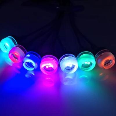 China ABS+LED Daytime Running White Waterproof Super Bright LED Eagle Eye 10pcs 12V for sale