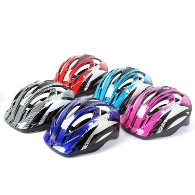 China Helmet Kids Bike Scooter Skateboard Roller Skating Safety Riding Protective Helmet For 5-12 Years Kids for sale