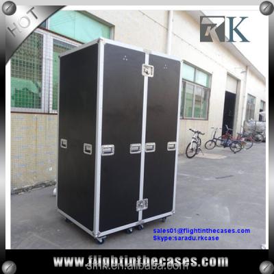 China 9-15mm fireproof plywood+trunk aluminum crate custom flight case wardrobe frame furniture case for sale