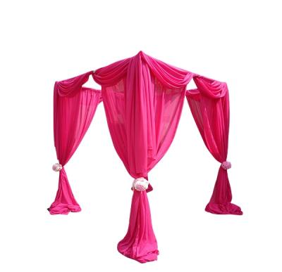 China Adjustable Cheap Pipe Drape Marry Context Pipe And Drape Kit Used Pipe And Drape On Sale for sale